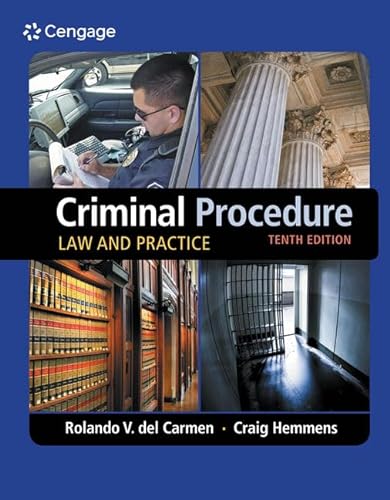 Criminal Procedure: Law and Practice (Mindtap Course List)