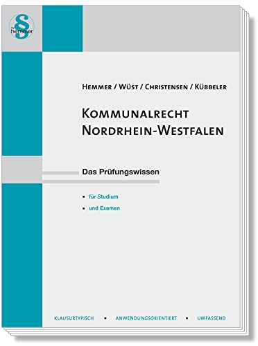 13570 - Skript Kommunalrecht - Nordrhein-Westfalen: Juristisches Repetitorium (Skripten - Öffentliches Recht) von hemmer/wüst Verlagsgesellschaft mbH