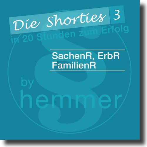 Shorties Box 3 - Sachenrecht, Familienrecht, Erbrecht (Karteikarten - Zivilrecht)