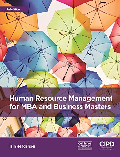 Human Resource Management for MBA and Business Masters Human Resource Management for MBA and Business Masters von Cipd - Kogan Page