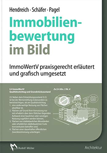 Immobilienbewertung im Bild: ImmoWertV praxisgerecht erläutert und grafisch umgesetzt