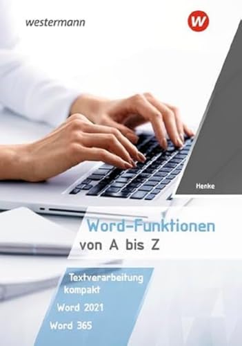Word-Funktionen von A-Z: Schulbuch