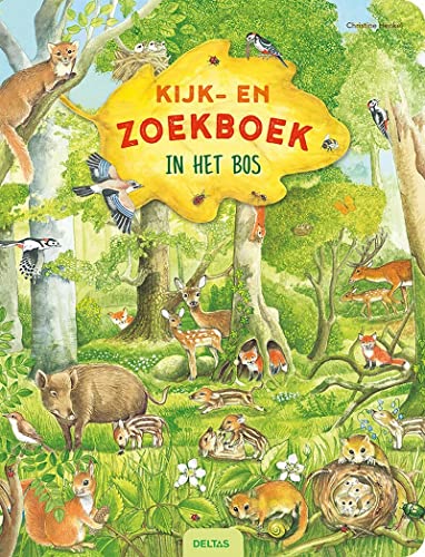 In het bos (Kijk- en zoekboek) von Zuidnederlandse Uitgeverij (ZNU)