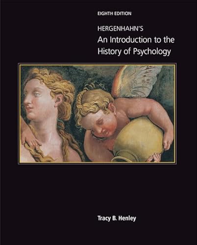 Hergenhahn's an Introduction to the History of Psychology (Mindtap Course List) von Cengage Learning