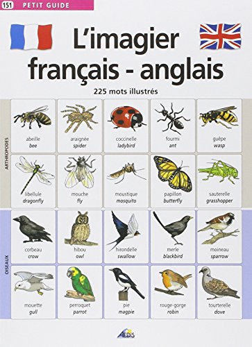 PG151 - L'imagier français-anglais : 225 Mots illustrés von Aedis