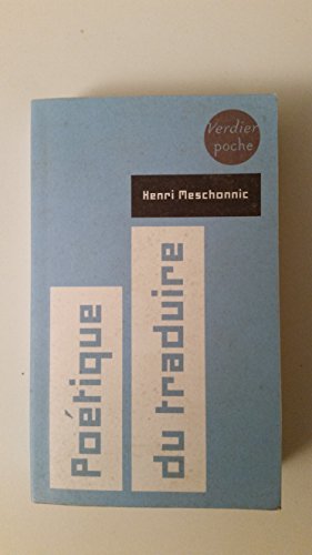 Poétique du traduire (0000) von VERDIER