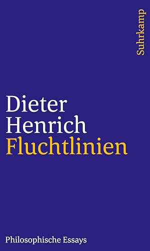 Fluchtlinien: Philosophische Essays