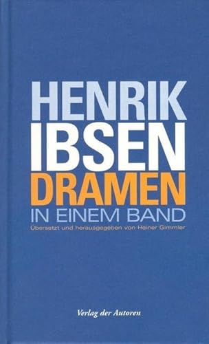 Dramen in einem Band (Theaterbibliothek) von Verlag Der Autoren