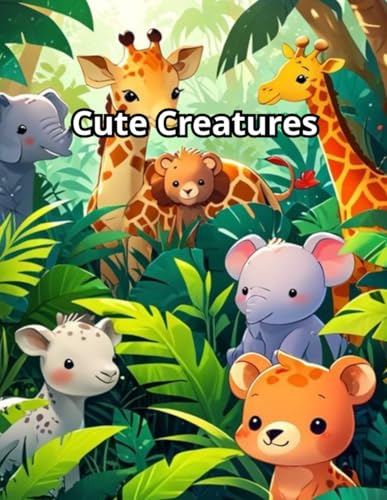 Cute Creatures: A Calm and Creative Coloring Book von Independently published