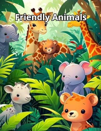 Friendly Animals: A Coloring Adventure von Independently published