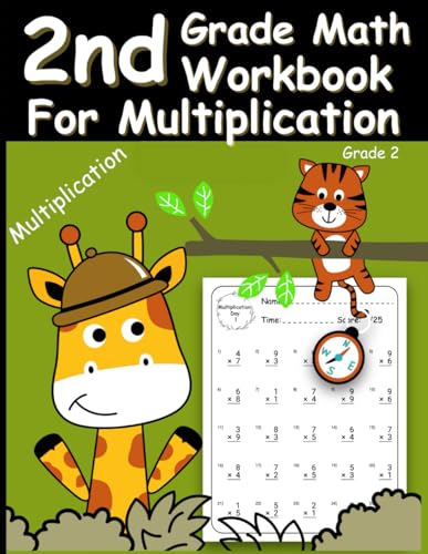 2nd Grade Math Workbook for Multiplication: 100 Days Single Digit Multiplication Practice Workbook for 2nd garde kids with Answers von Independently published
