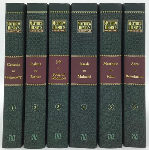 Matthew Henry's Commentary on the Whole Bible: New Modern Edition Matthew Henry's Commentary on the Whole Bible: New Modern Edition