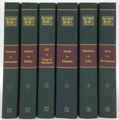 Matthew Henry's Commentary on the Whole Bible: New Modern Edition