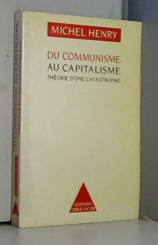 Du communisme au capitalisme : théorie d'une catastrophe von JACOB