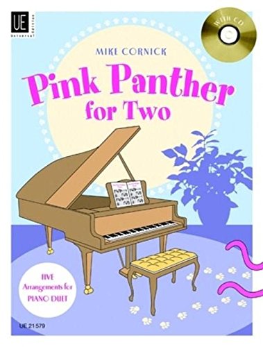 Pink Panther for Two: Fünf beschwingte Evergreens in mittlerem Schwierigkeitsgrad. für Klavier zu 4 Händen mit CD. von Universal Edition AG