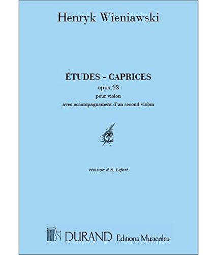 Etudes Caprices Op 18 2 Violons