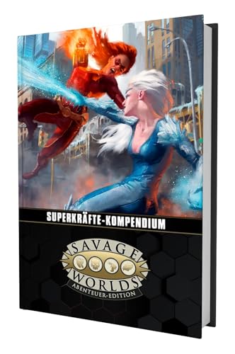 Savage Worlds - Superkräfte-Kompendium von Das Schwarze Auge