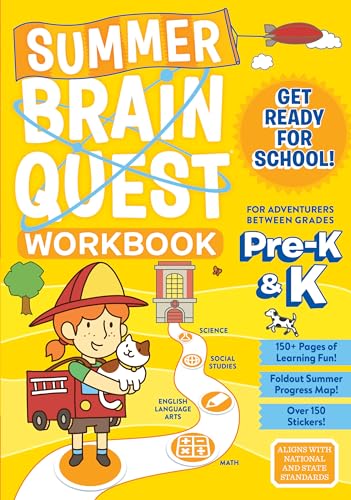 Summer Brain Quest: For Adventures Between Grades Pre-K & K: 1 Summer Brain Quest: For Adventures Between Grades Pre-K & K: 1