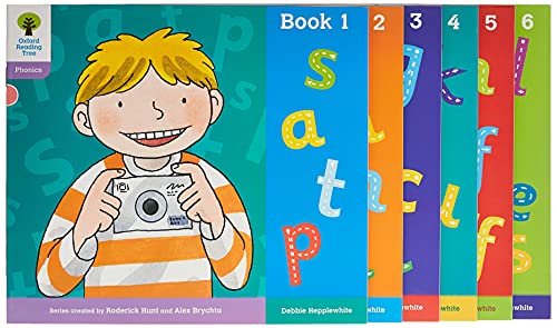 Oxford Reading Tree: Level 1+: Floppy's Phonics: Sounds Books: Pack of 6 von Oxford University Press