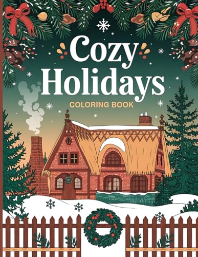 Cozy Holidays: 50+ Festive, Stress-Relieving Designs for a Joyful Holiday Season Cozy Holidays: 50+ Festive, Stress-Relieving Designs for a Joyful Holiday Season von Independently published