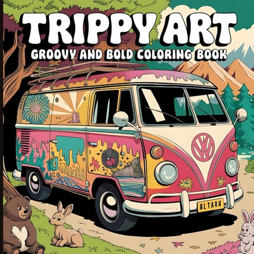 Trippy Art: A Psychedelic Coloring Book for Adults with Surreal Designs of Mushrooms, Animals, Aliens, and Magic for Stress Relief and Creative Relaxation Trippy Art: A Psychedelic Coloring Book for Adults with Surreal Designs of Mushrooms, Animals, Aliens, and Magic for Stress Relief and Creative Relaxation von Independently published