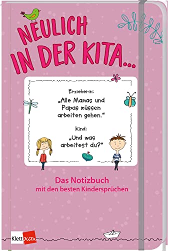 Neulich in der Kita Das Notizbuch mit den besten Kindersprüchen lila, Notizbuch 120 Seiten, 125 x 190 mm, dotted (Klett Kita Arbeitshilfen) Neulich in der Kita Das Notizbuch mit den besten Kindersprüchen lila, Notizbuch 120 Seiten, 125 x 190 mm, dotted (Klett Kita Arbeitshilfen)