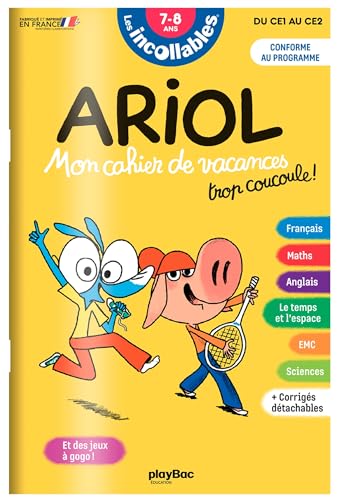 Cahier de vacances Ariol - Les incollables - CE1 au CE2 - 7/8 ans von PLAY BAC
