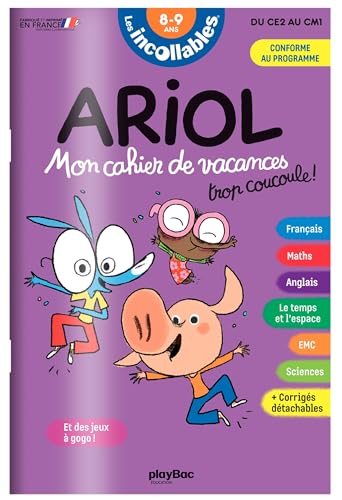 Cahier de vacances Ariol - Les incollables - CE2 au CM1 - 8/9 ans von PLAY BAC