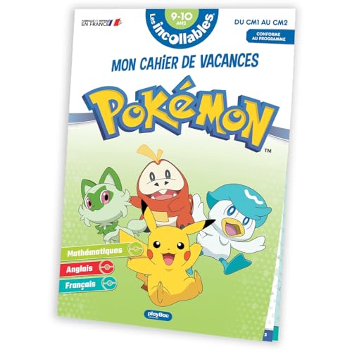 Cahier de vacances Pokémon 2025 - Du CM1 au CM2 von PLAY BAC