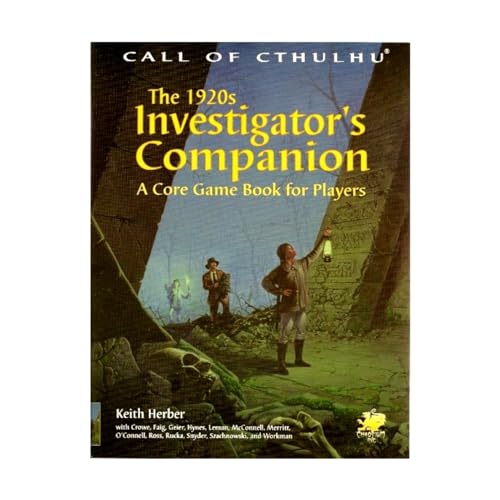 The 1920s Investigator's Companion: A Core Game Book for Players