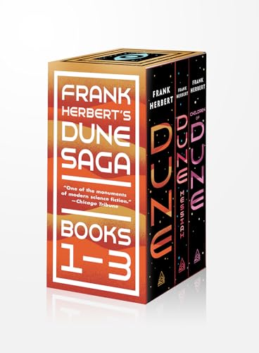 Frank Herbert's Dune Saga 3-Book Boxed Set: Dune, Dune Messiah, and Children of Dune Frank Herbert's Dune Saga 3-Book Boxed Set: Dune, Dune Messiah, and Children of Dune