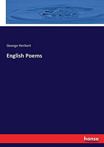 English Poems von Hansebooks