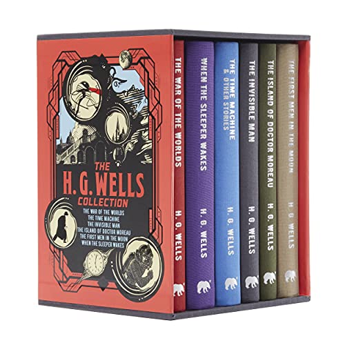 The H. G. Wells Collection: Deluxe 6-Book Hardback Boxed Set (Arcturus Collector's Classics)