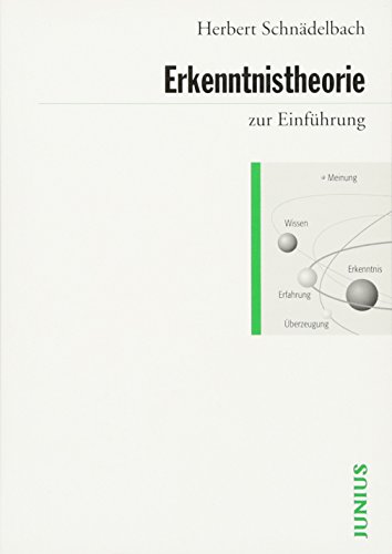 Erkenntnistheorie zur Einführung von Junius Verlag GmbH