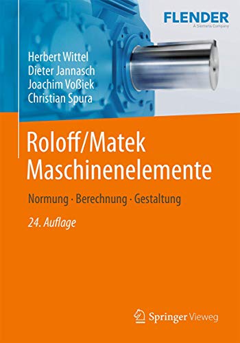 Roloff/Matek Maschinenelemente: Tabellenbuch