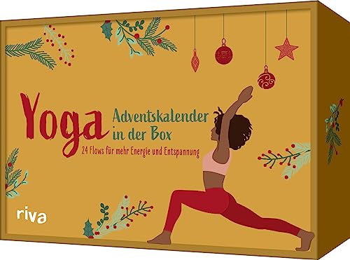 Yoga – Adventskalender in der Box: 24 Flows für mehr Energie und Entspannung von Riva