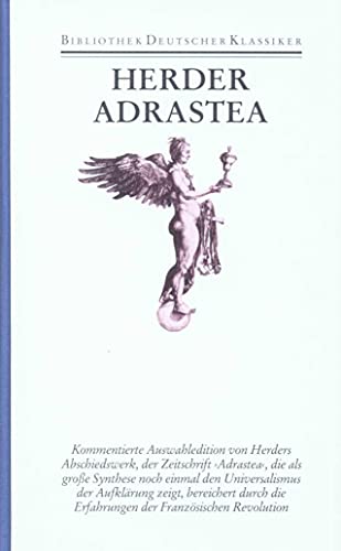 Werke. 10 in 11 Bänden: Band 10: Adrastea (Auswahl) von Deutscher Klassiker Verlag