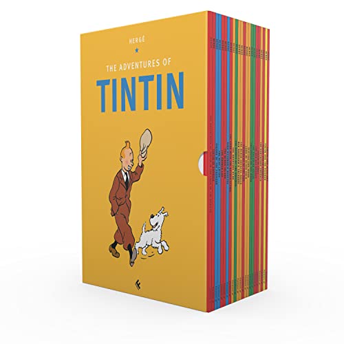 Tintin Paperback Boxed Set 23 titles: The Complete Official Classic Children’s Illustrated Mystery Adventure Series (The Adventures of Tintin) Tintin Paperback Boxed Set 23 titles: The Complete Official Classic Children’s Illustrated Mystery Adventure Series (The Adventures of Tintin)