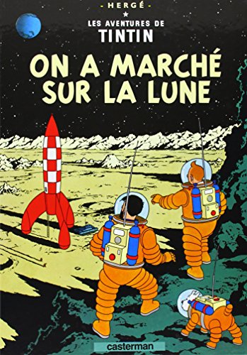 Les Aventures de Tintin 17: On a marche sur la lune (Französische Originalausgabe) von CASTERMAN
