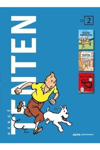 Tenten - Cilt 2 (Ciltli): Tenten Amerika'da - Tenten Firavunun Puroları - Mavi Lotus von Alfa Yayınları