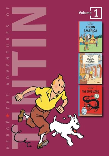 The Adventures of Tintin: Volume 1: Tintin in America/Cigars of the Pharaoh/the Blue Lotus (3 Original Classics in 1, Band 1)