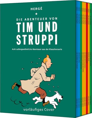 Tim und Struppi: Die Abenteuer von Tim und Struppi: Acht außergewöhnliche Abenteuer aus der Klassikerserie | Softcover-Schuber mit acht ausgewählten Alben Tim und Struppi: Die Abenteuer von Tim und Struppi: Acht außergewöhnliche Abenteuer aus der Klassikerserie | Softcover-Schuber mit acht ausgewählten Alben