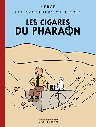 Les Cigares du Pharaon: Édition noir et blanc colorisée von Casterman