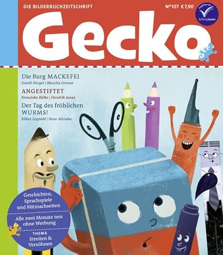 Gecko Kinderzeitschrift Band 107: Thema: Streiten und Versöhnen von Rathje & Elbel GbR