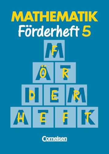 Mathematik, Neue Ausgabe für Sonderschulen, Förderhefte, H.5 (Mathematik Förderschule: Förderhefte) von Cornelsen Verlag GmbH