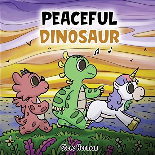 Peaceful Dinosaur: A Story about Peace and Mindfulness. (Dinosaur and Friends, Band 3) von DG Books Publishing