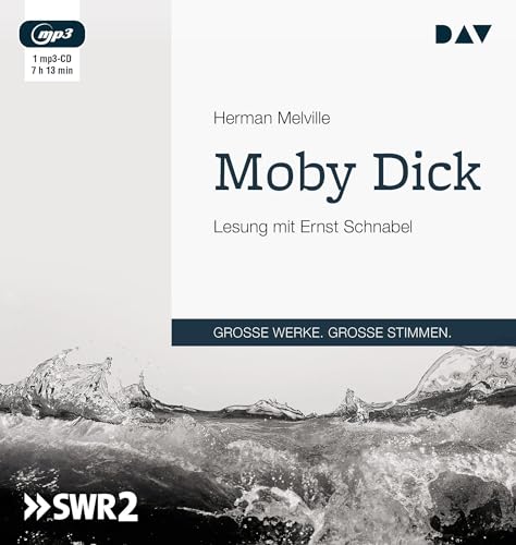 Moby Dick: Lesung mit Ernst Schnabel (1 mp3-CD)