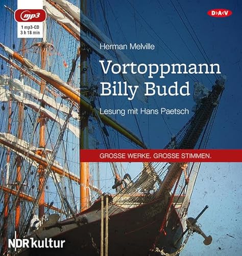 Vortoppmann Billy Budd: Lesung mit Hans Paetsch (1 mp3-CD)