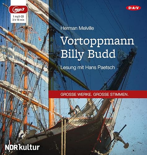 Vortoppmann Billy Budd: Lesung mit Hans Paetsch (1 mp3-CD)