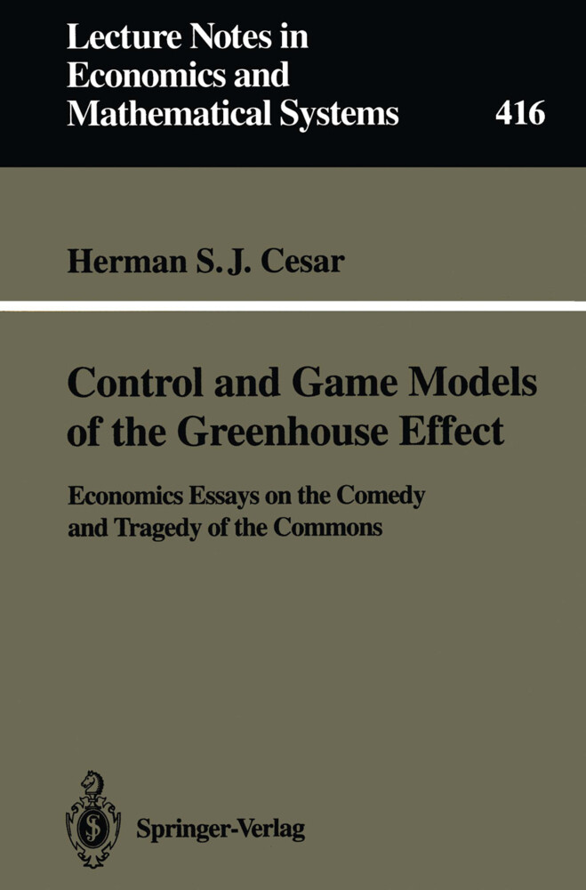 Control and Game Models of the Greenhouse Effect von Springer Berlin Heidelberg